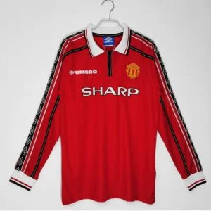 Manchester United 1990-91 Reissue Long Sleeve Away Kit (XL
