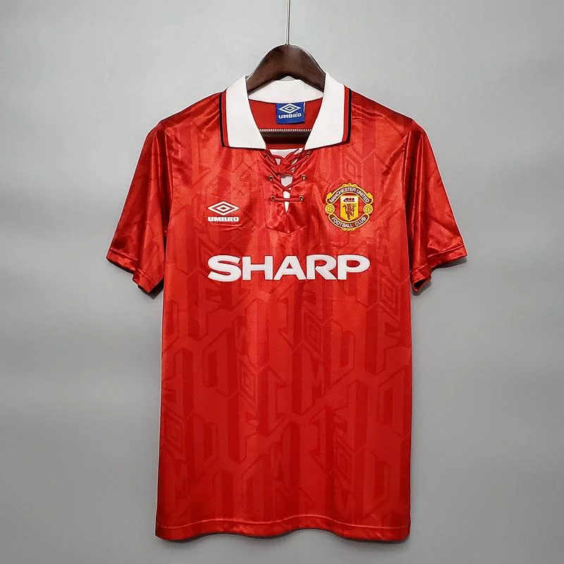 Jersey manchester store united retro